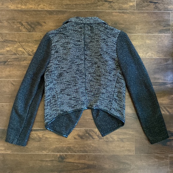 Express - Sweater Blazer - Black & White - Small - Picture 6 of 11